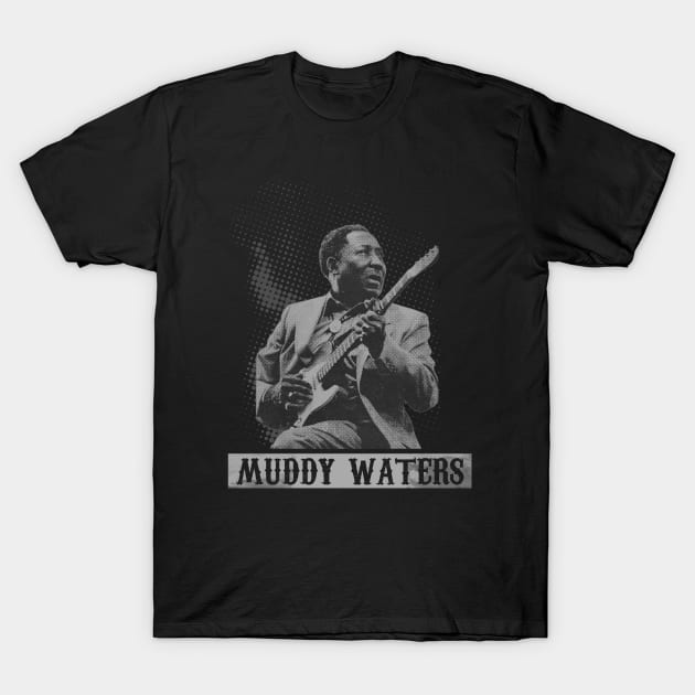 Muddy Waters Illustrations T-Shirt by Degiab
